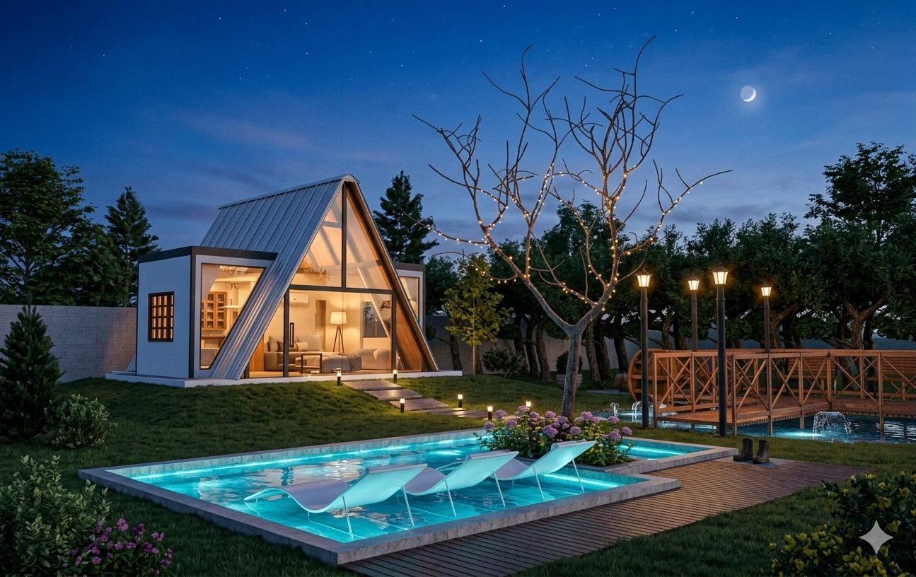 Cabana — área de lazer